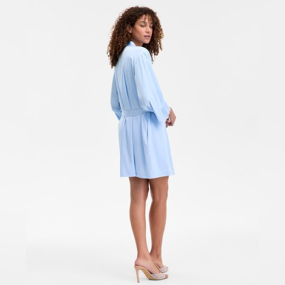 INC International Concepts Light Blue Women's Robe XS NWT - Picture 2 of 5